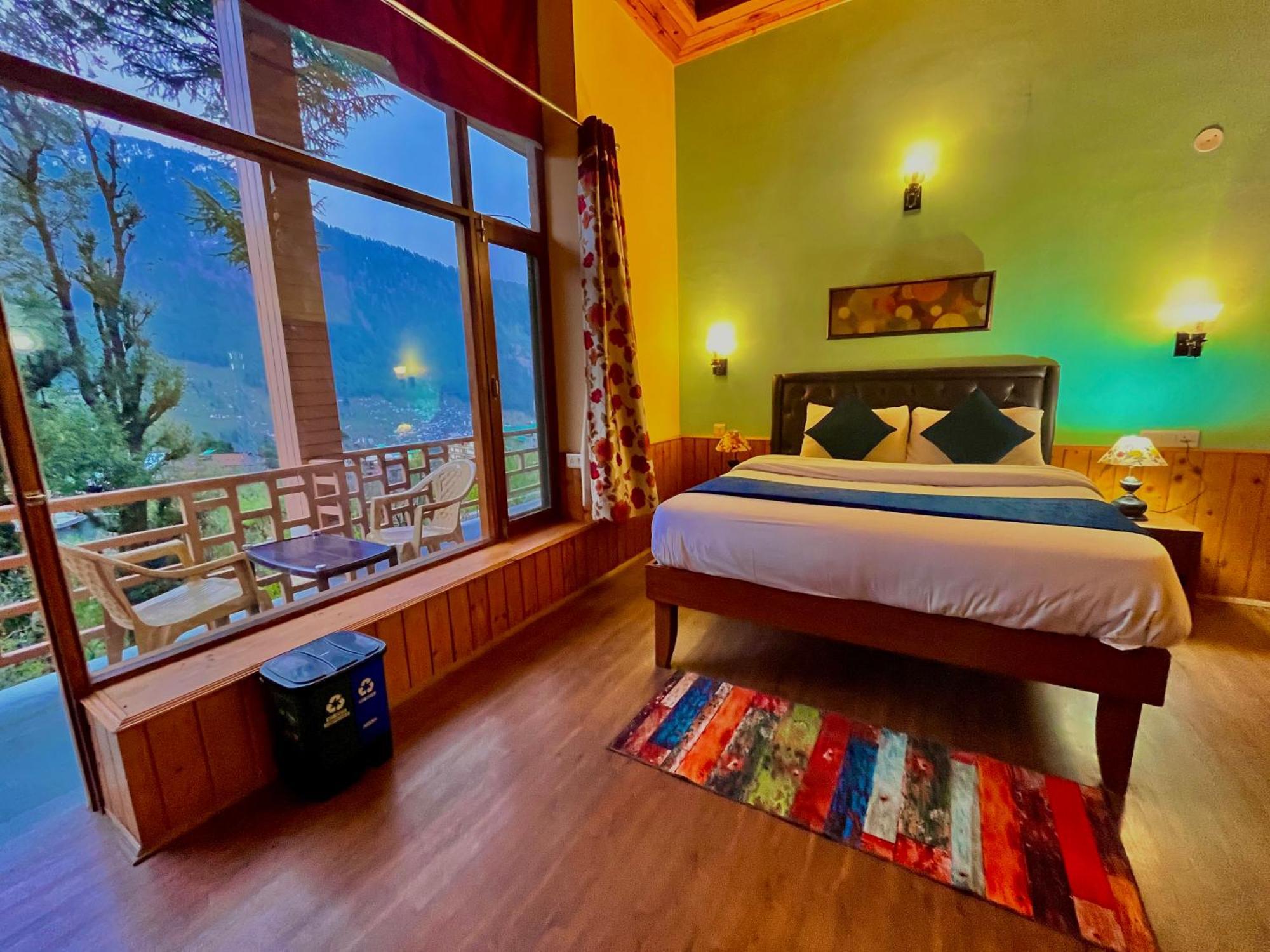 The Manu Emerald # Farmhouse # Top Selling Cottage In Manali # Peaceful Heritage Cozy Stay # Lawn With Bonfire # Most Awarded Exterior foto